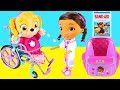 Paw Patrol Skye BOO BOO Wheelchair Doc McStuffins First Responders Backpack Playset