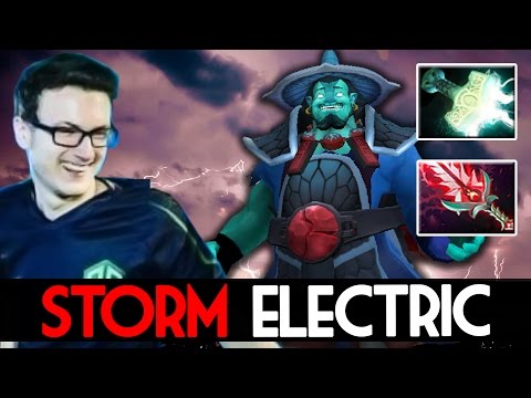 Miracle- Dota2 [Storm Spirit] Storm Electric with Mjollnir + Bloodthorn