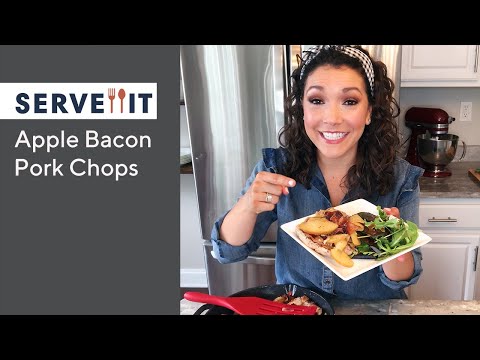 Apple Bacon Pork Chops | Serve It