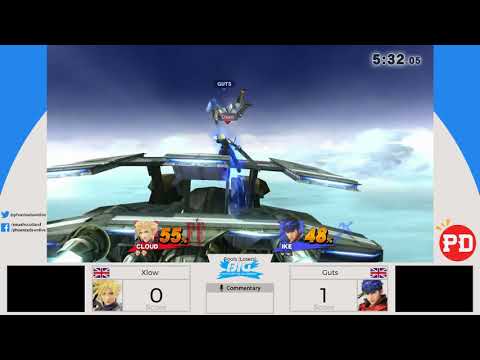 BIG Smash Autumn - Xlow (Cloud) Vs. Guts (Ike) Sm4sh Pools