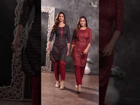 Kinti Rock Star 11 Heavy Capsule Wholesale Kurti Pant Catalog – product video thumbnail