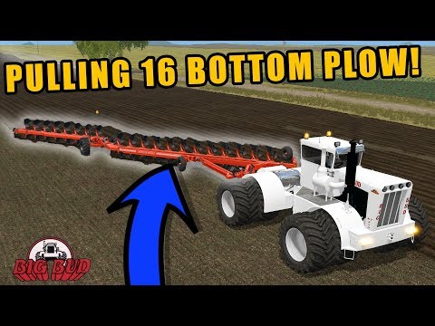 PLOW DAY! BIG BUD KT 450 TAKES ON THE PLOW | EP#11 | FARMING SIMULATOR 2017