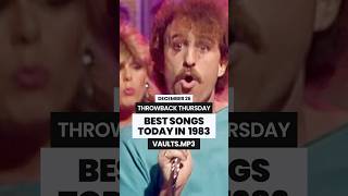 BEST SONGS TODAY IN 1983 ✨THROWBACK THURSDAY #music #80s #80smusic