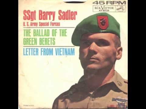 SSgt Barry Sadler - The Ballad Of The Green Berets