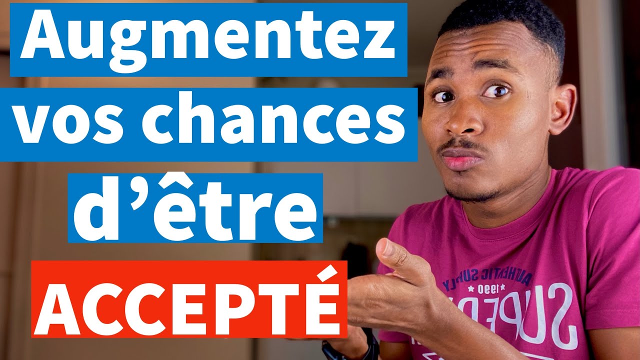 AUGMENTEZ VOS CHANCES d’être accepté sur Campus France 🇫🇷 / Etudes en France