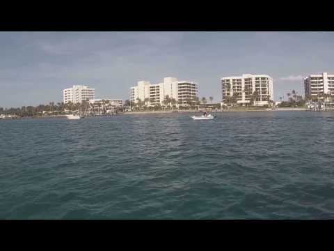 Boating in Jupiter, FL (6) MANATEEs and A-Holes
