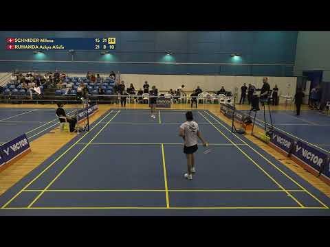 Match point - Milena Schnider vs Azkya Aliefa Ruhanda - WS, Final - Croatian Int. 2023