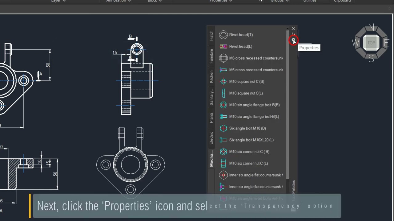 Palettes in GstarCAD 2023