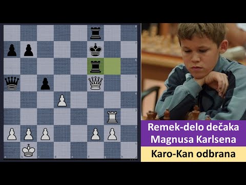Remek-delo dečaka Magnusa Karlsena - Karo-Kan odbrana