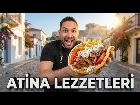 Athens Food Guide: From Street Food to Taverns 🇬🇷 | Fast Food (Greece VLOG)