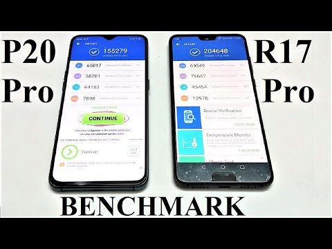 Huawei P20 Pro vs OPPO R17 Pro - BENCHMARK COMPARISON