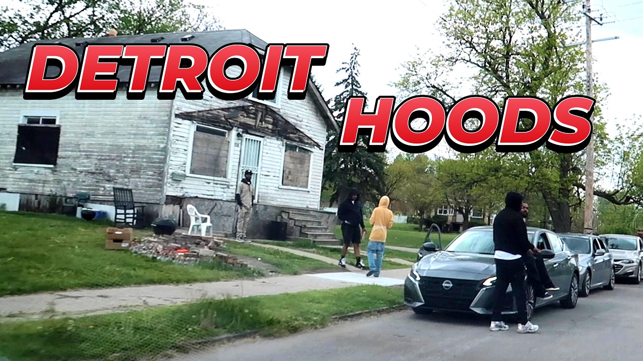 EXPLORING DETROIT MICHIGAN'S RAW STREETS AND HOODS