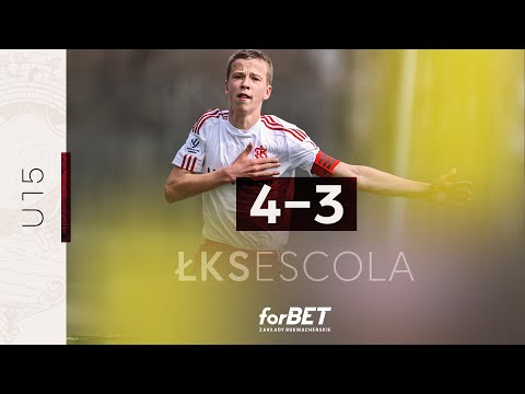 CLJ U15: ŁKS Łódź - Escola Varsovia 4:3 | SKRÓT MECZU