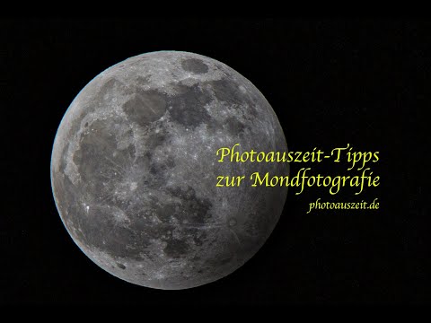 Photoauszeit-Tipps zur Mondfotografie