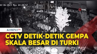 Download lagu Rekaman CCTV Detik detik Gempa Dahsyat di Turki Ko... mp3