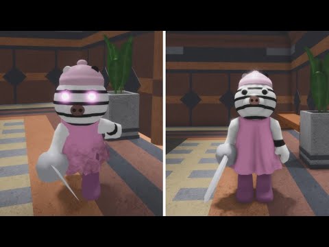 Zee Infected vs Non Infected Jumpscare       Piggy Accurate RP