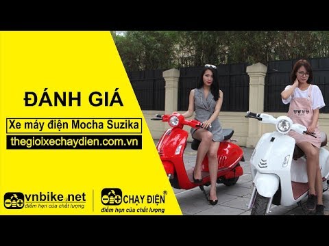 Đánh giá xe máy điện Mocha Suzika