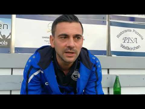 Trainer Stelios Doukas (FC Weißkirchen) zum 2:0 gegen die SGE Feldberg