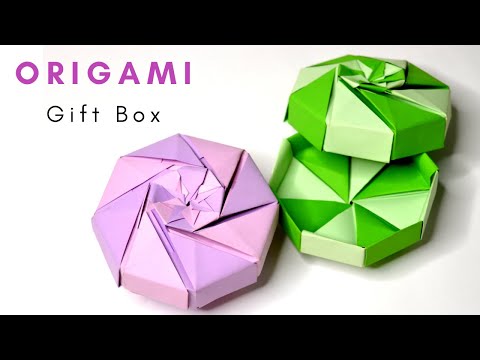How to Make Origami Hexagonal Gift Box | DIY Tutorial