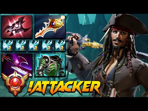 Attacker Kunkka Pirate Maestro - Dota 2 Pro Gameplay [Watch & Learn]