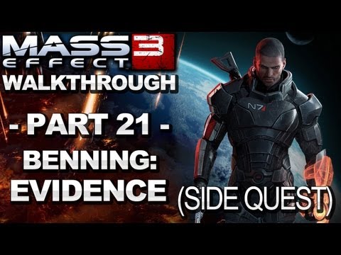 Mass Effect 3 - Benning: Evidence - Walkthrough (Part 21)