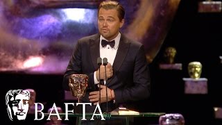Leonardo DiCaprio wins Leading Actor | BAFTA Film Awards 2016