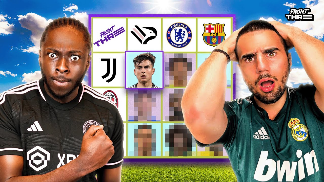 We played FOOTBALL TIC TAC TOE against Box2BoxShow 🔥! @box2boxshow