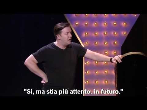 Nazisti, Squali, Hitler e Nietzsche - Ricky Gervais - Out of England (SubIta)