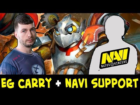 NEW NaVi support + EG carry — 150 kills 50 min EPIC game Velheor + Fear