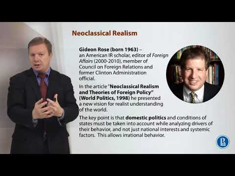 Neoclassical realism   Back to classics the Realist Paradig