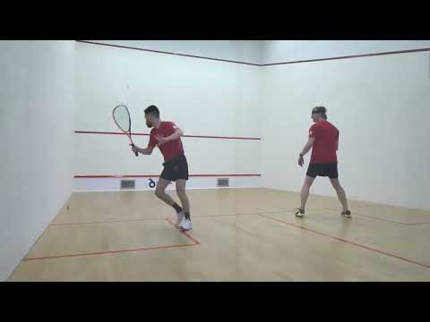 Beginner Level 2 - Partner drill routines with Pro Squash coach Liz Irving