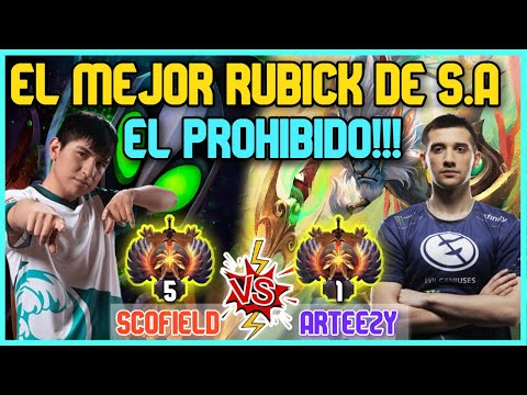 SCOFIELD, BENJAZ VS ARTEEZY, KINGRD EN RANKED - DOTA 2 PRO