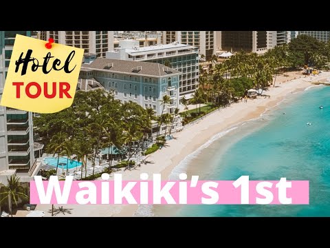 HOTEL Tour 2023 | Moana Surfrider Hotel... Primeiro hotel de Waikiki | OAHU