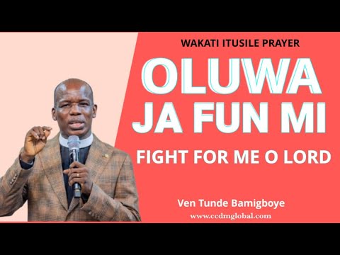 OLUWA JA FUN MI || CCDM GLOBAL || WAKATI ITUSILE || VEN TUNDE BAMIGBOYE 15/05/25
