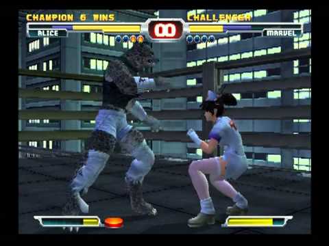 Bloody Roar 3 JP - LeGally Box [[ Alice]] VS [[ Marvel]] Tabarez