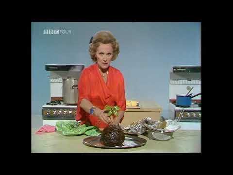 Fanny Cradock Cooks Christmas Puddings, Quiet At The Back!