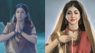 Sonarika as Brahmacharini  | Devon ke Dev Mahadev | comic art