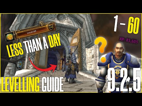 NEW Shadowlands Levelling Guide | 1-60 in Less Than a Day | Both Factions