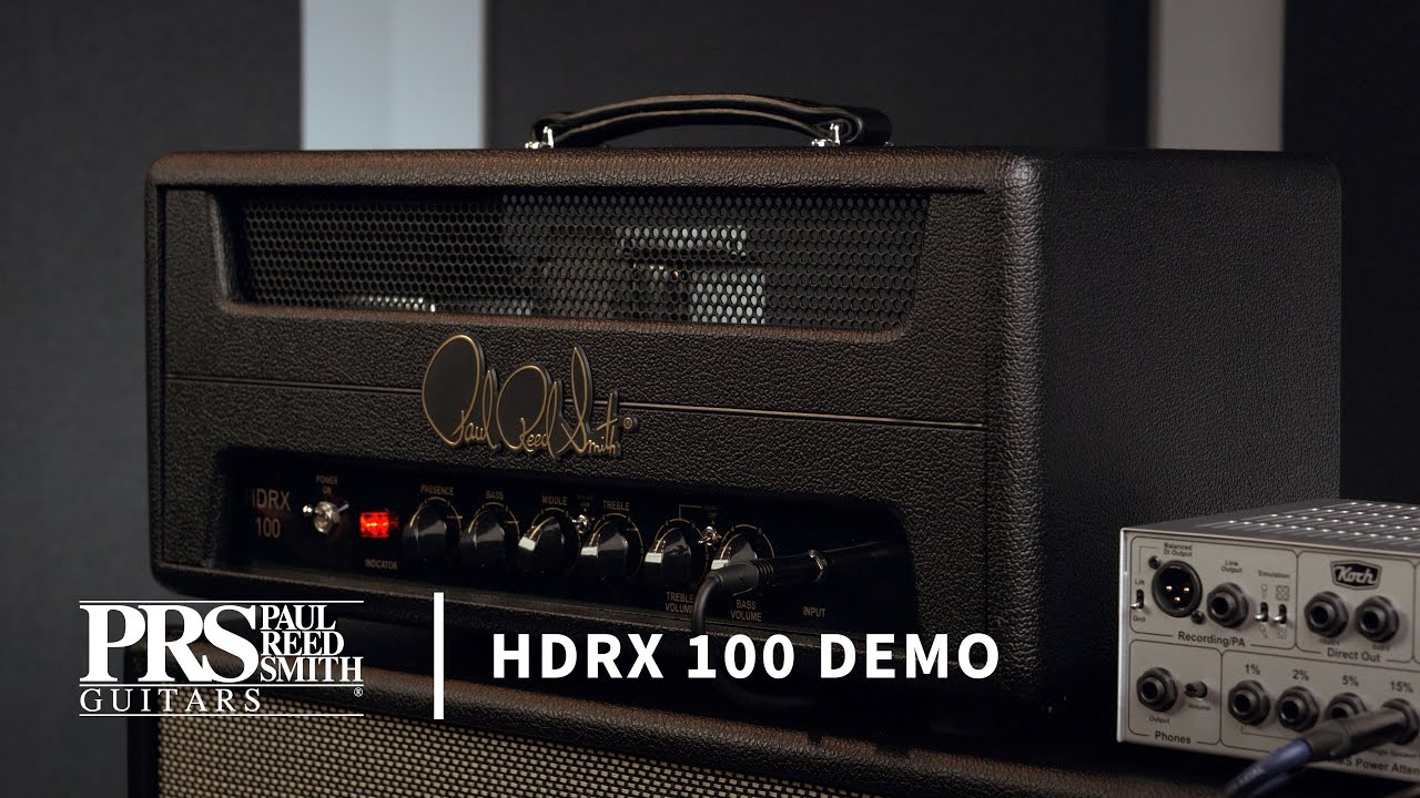 The HDRX 100 | Demo | PRS Guitars - YouTube