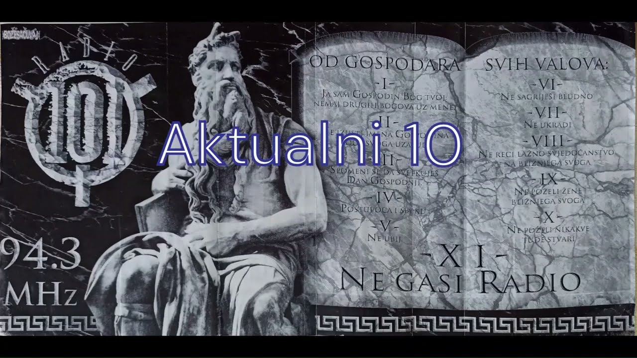 Aktualni 101 - 4. 6. 2007. #radio101 #zagreb