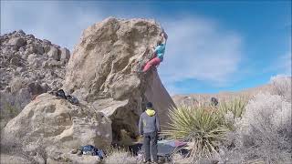 Video thumbnail de Psyche, V4. Joshua Tree