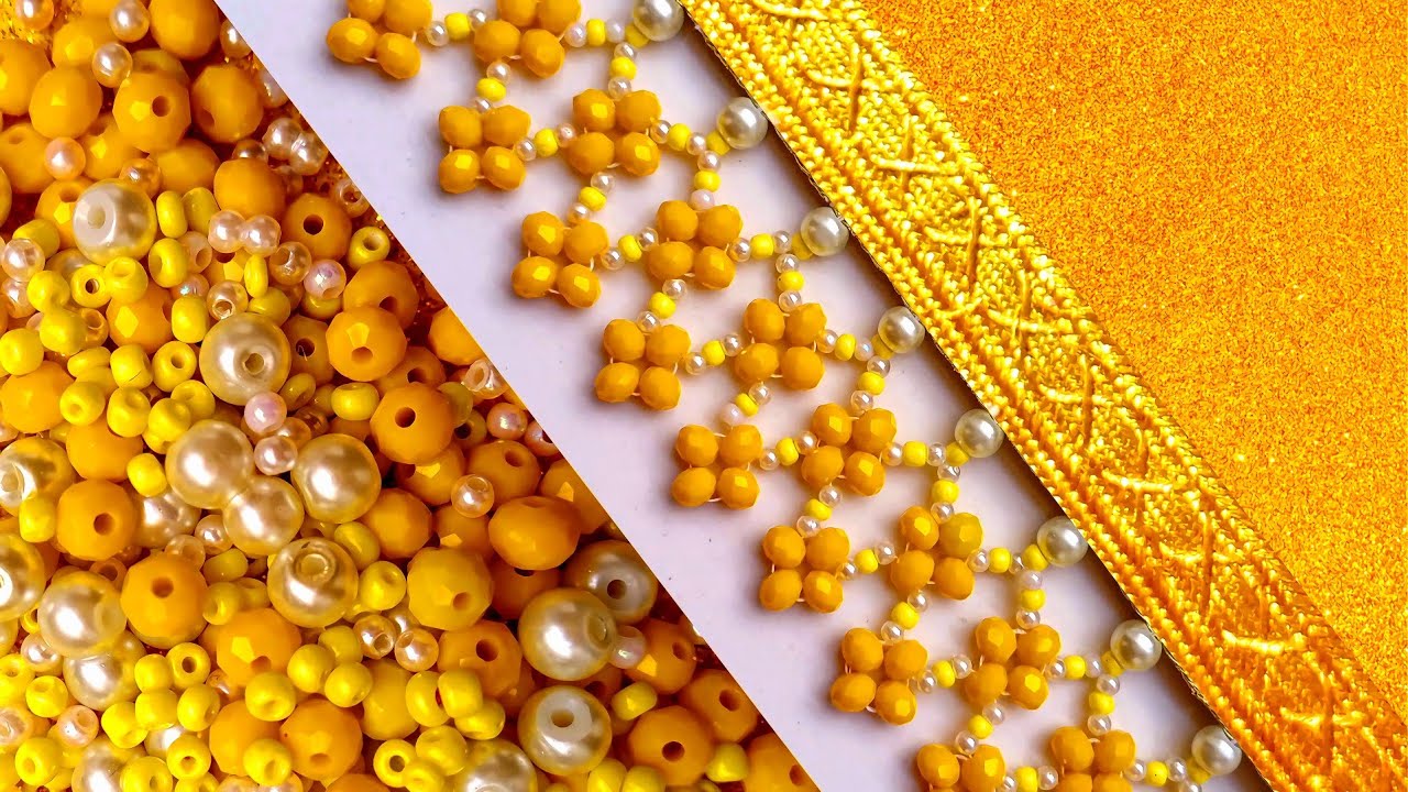 A new sewing and design style of tassel embroidery.#DIY💛