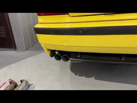 BMW E36 M3 with Supersprint exhaust! Check that sound!