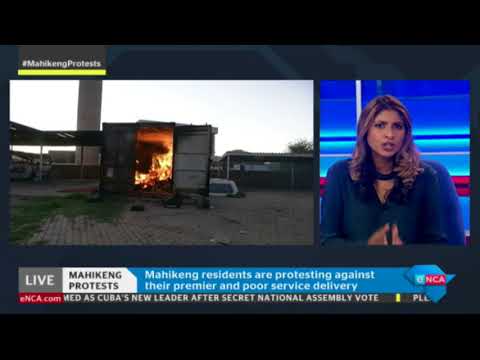 Political analyst Dirk Kotze discusses the Mahikeng protests