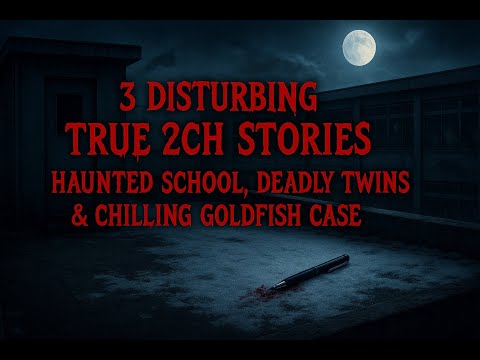 3 Disturbing True 2CH Stories: Haunted School, Deadly Twins & Chilling Goldfish Case