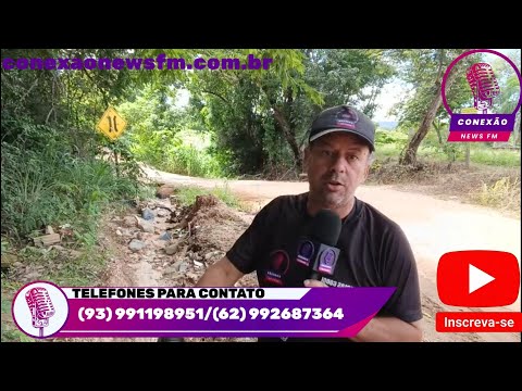 Sobre a Estrada saída do Garimpo e ao Lado do Departamento e nada foi