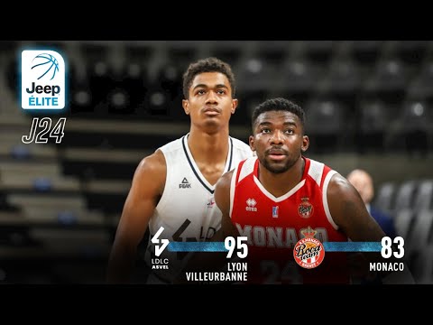Jeep® ÉLITE : Lyon-Villeurbanne vs Monaco (J24)