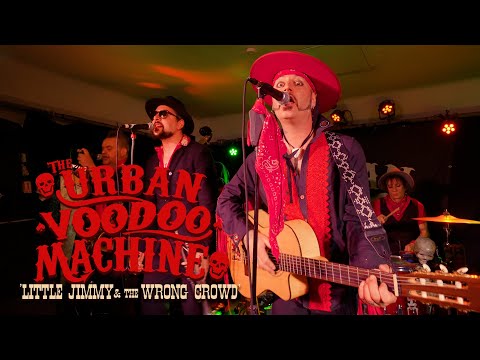 'Little Jimmy & The Wrong Crowd' THE URBAN VOODOO MACHINE (The Tree House, Frome) BOPFLIX sessions