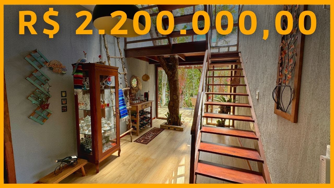 CASA DA ÁRVORE: UM LUXO NO ALTO DA SERRA POR R$ 1.900.000!