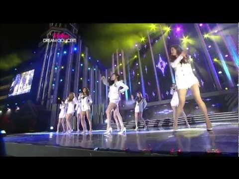 SNSD Girls'  Generation Genie + Hoot + Ending @ 2011 Hallyu DREAM CONCERT.